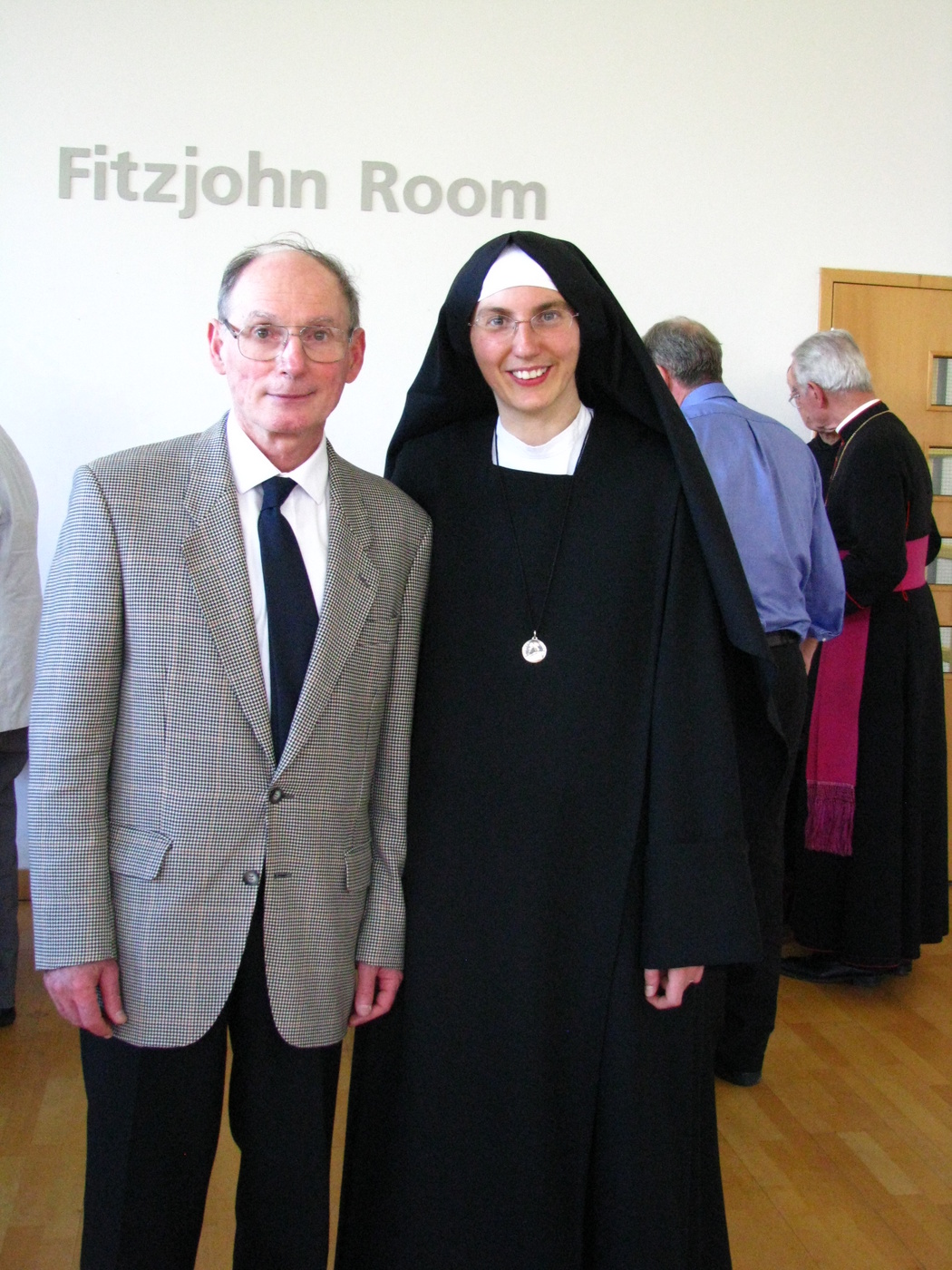 Sr Marie Liesse and her father.