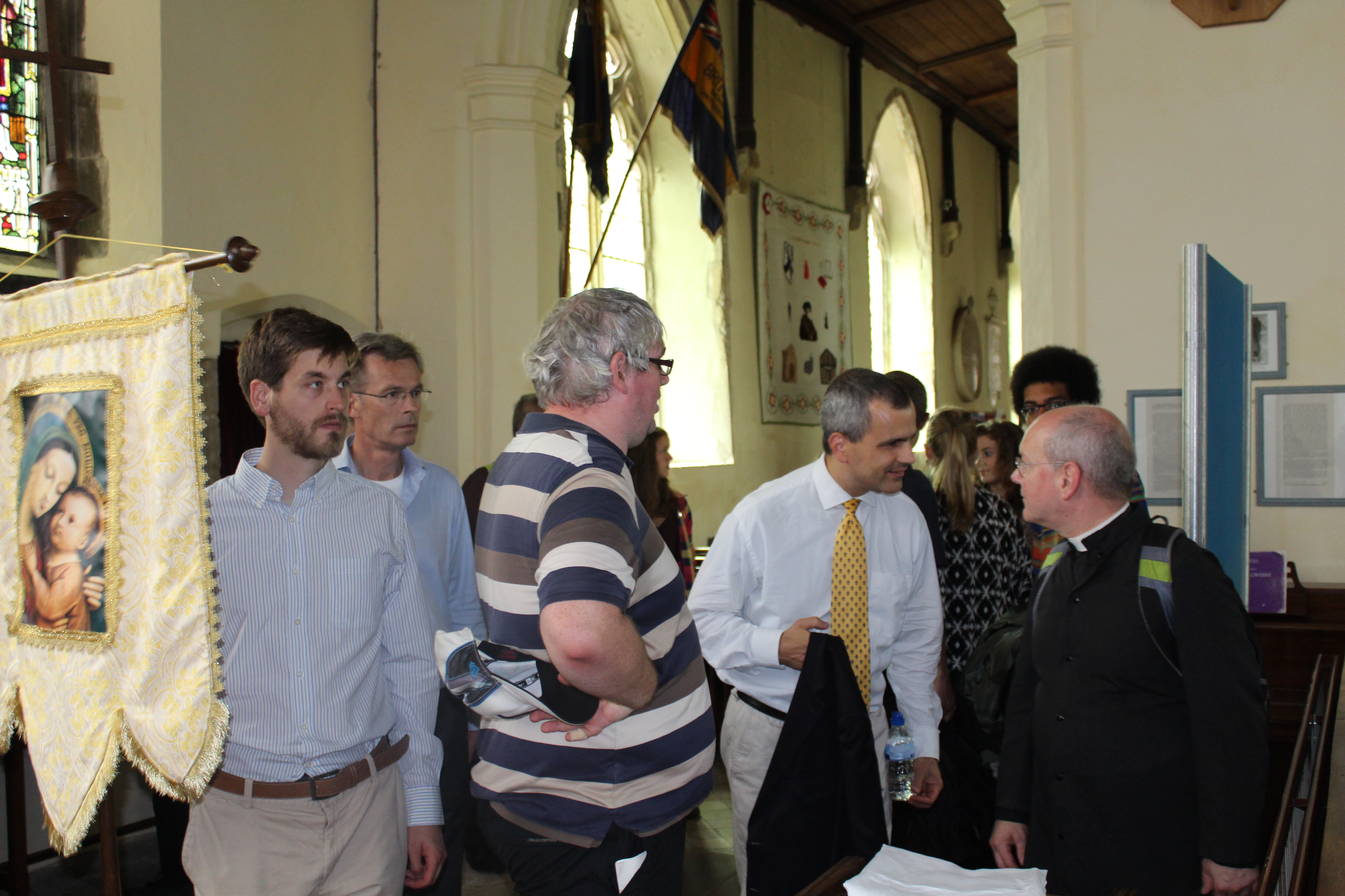 In the Roper Chapel at St Dunstan's Church where is interred the head of St Thomas More.
